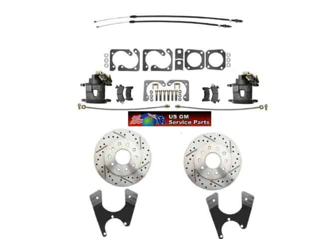 A: Disc Brake REAR Kit: 64-72 (Nova, Camaro Firebird)